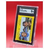 1991 Fleer Baseball Ken Griffey Jr / Barry Bonds Second Generation Stars Card #710 Mint SGC 9