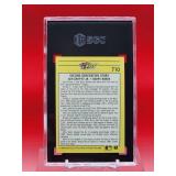 1991 Fleer Baseball Ken Griffey Jr / Barry Bonds Second Generation Stars Card #710 Mint SGC 9