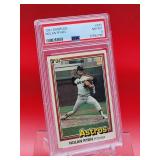 1985 Donruss Baseball Nolan Ryan Card #260 Near Mint-Mint PSA 8