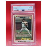 1985 Donruss Baseball Nolan Ryan Card #260 Near Mint-Mint PSA 8