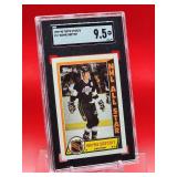 1989-90 Topps Hockey Wayne Gretzky Sticker Card #11 Mint SGC 9.5