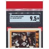 1989-90 Topps Hockey Wayne Gretzky Sticker Card #11 Mint SGC 9.5