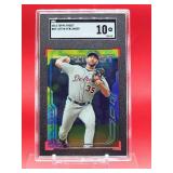 2014 Topps Finest Baseball Justin Verlander Card # 85 Gem Mint SGC 10