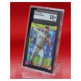 2014 Topps Finest Baseball Justin Verlander Card # 85 Gem Mint SGC 10