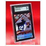 1998 Pacific Crown Royale Baseball Ken Griffey Jr Pillars of the Game Card #22 Near Mint SGC 7