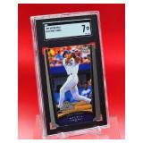 1999 Upper Deck Baseball Mike Piazza Card #151 Near Mint SGC 7