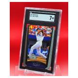 1999 Upper Deck Baseball Mike Piazza Card #151 Near Mint SGC 7