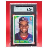 1990 Score Baseball Frank Thomas Rookie Card #663 Mint SGC 9.5