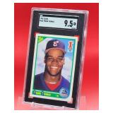 1990 Score Baseball Frank Thomas Rookie Card #663 Mint SGC 9.5