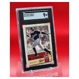 2005 Fleer Authentix Miguel Cabrera Card #60 Mint SGC 9