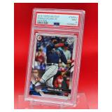 2018 Topps Holliday Baseball Ronald Acuna Jr Bowman Card #THRAJ Mint PSA 9