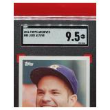 2016 Topps Baseball Jose Altuve Archives Card #80 Mint SGC 9.5