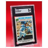 1977 Topps Baseball George Brett Record Breaker Card #231 Excellent SGC 5