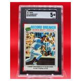 1977 Topps Baseball George Brett Record Breaker Card #231 Excellent SGC 5