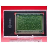 1977 Topps Baseball George Brett Record Breaker Card #231 Excellent SGC 5