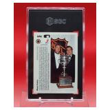 1991-92 Upper Deck Hockey Wayne Gretzky Award Winner Hologram Card #AW6 Near Mint SGC 7
