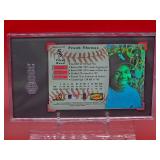 1997 Pinnacle Baseball Frank Thomas Denny