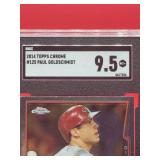 2014 Topps Chrome Baseball Paul Goldschmidt Card #125 Mint SGC 9.5