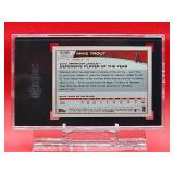 2013 Topps baseball Mike Trout Card #536 Gem Mint SGC 10