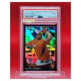 2013 Topps Chrome Update Limited 27/99 Baseball David Wright Black Refractor Card #MB-29 Mint PSA 9