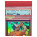 2013 Topps Chrome Update Limited 27/99 Baseball David Wright Black Refractor Card #MB-29 Mint PSA 9