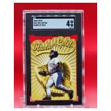 2000 Topps Baseball Tony Gwynn Hands of Gold Card #HG5 Very Good-Excellent SGC 4