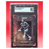 2023-24 Panini Prizm Isiah Thomas Draft Picks Card #78 Near Mint-Mint SGC 8