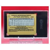 1985 Donruss Baseball Don Mattingly Card #295 Near Mint SGC 7