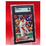 2018 Topps Baseball Mookie Betts Card #140 Mint SGC 9