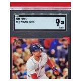 2018 Topps Baseball Mookie Betts Card #140 Mint SGC 9
