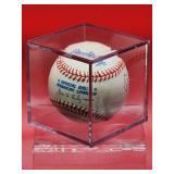 Autographed Baseball by HOF Minnesota Twins Great "Kirby Puckett"