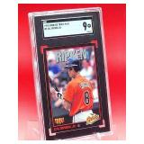 1993 Donruss Baseball Cal Ripken Jr Triple Play Card #3 Mint SGC 9