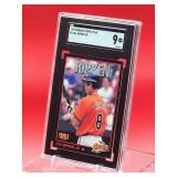 1993 Donruss Baseball Cal Ripken Jr Triple Play Card #3 Mint SGC 9