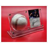 Autographed Baseball and Card by Minnesota Twins Great "Michael Cuddyer"