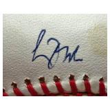 Autographed Baseball by Atlanta Braves HOF Great "Greg Maddux" with COA and Baseball Card