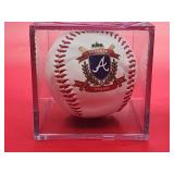 (4) Assorted MLB Commemorative Baseballs