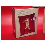 (3) Assorted HOF Players Hallmark Keepsake X-Mas Ornaments
