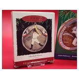 (4) Assorted HOF Players Hallmark Keepsake X-Mas Ornaments