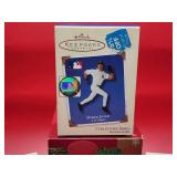(4) Assorted HOF Players Hallmark Keepsake X-Mas Ornaments