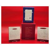 (4) Assorted HOF Players Hallmark Keepsake X-Mas Ornaments