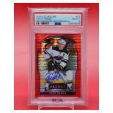 2020 Upper Deck Allure Minnesota Wild Great "Zach Parise" Red Rainbow Autographed Hockey Card # 53 PSA 8