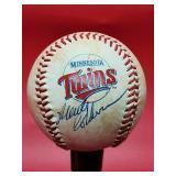 Autographed Baseball by Minnesota Twins Great Marty Cordova