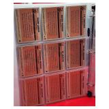 Incomplete 2018 Topps Hand Correlated Baseball Card Set