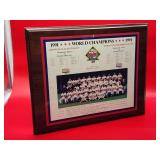 1991 World Series Minnesota Twins Championship Team Plaque