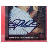 Autographed Baseball Card by Minnesota Twins Great "Doug Mientkiewicz" with Twins Ball