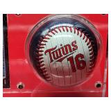 Autographed Baseball Card by Minnesota Twins Great "Doug Mientkiewicz" with Twins Ball