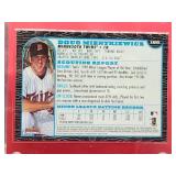 Autographed Baseball Card by Minnesota Twins Great "Doug Mientkiewicz" with Twins Ball