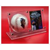 1996 Upper Deck SP Minnesota Twins HOF Great "Kirby Puckett" Holoview FX Baseball Card with Twins Baseball