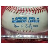 Autographed Baseball and Card by Minnesota Twins Great Todd Walker