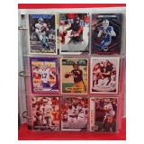 Sports Binder Packed Full of NFL Quarterback Only Cards